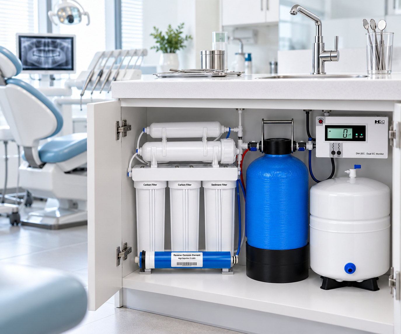 demineralizator pre zubarov